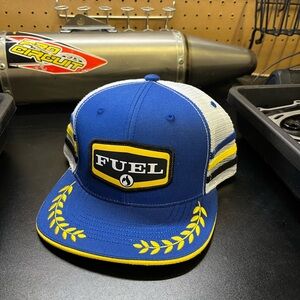 Blue and Yellow Men's Cap